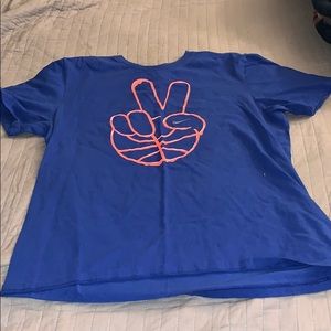 BLUE nike shirt
